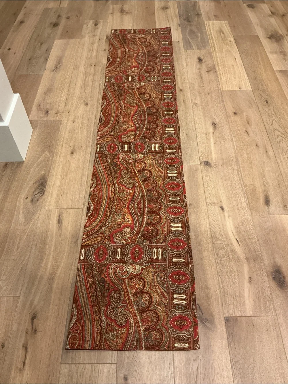 Pottery Barn Paisley Table Runner 18x90